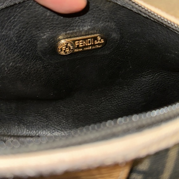 Vintage Zucca Fendi Crossbody chain bag - Picture 6 of 14